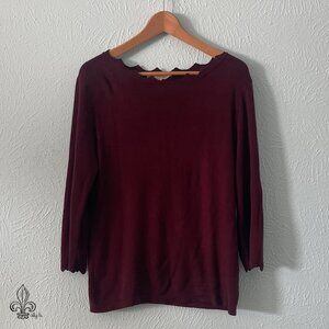 🍎Philosophy Burgundy Sweater🍎